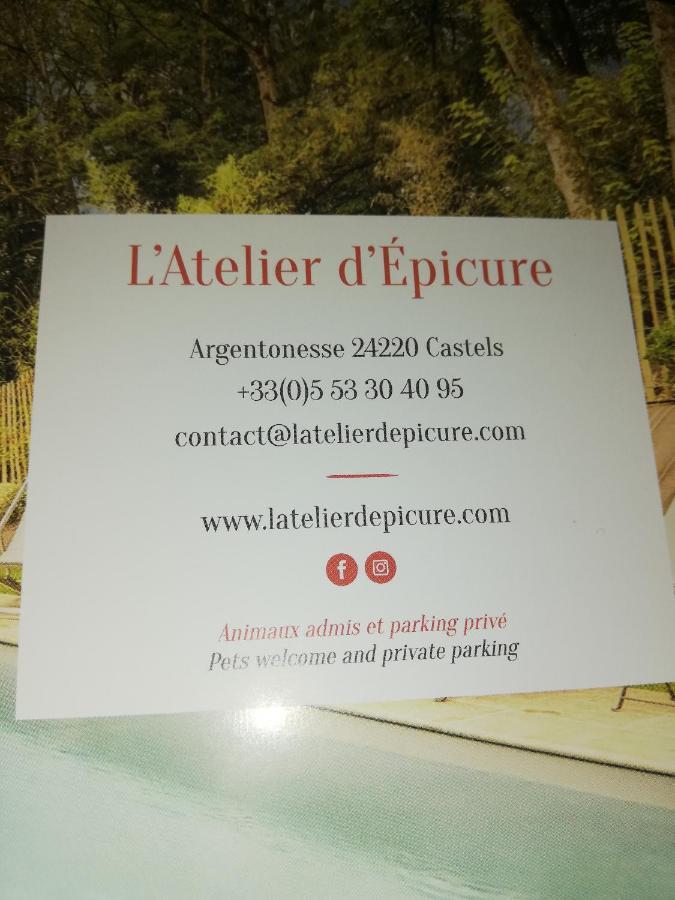 Boutique-Hotel Restaurant L'Atelier D'Epicure Logis Castels Exterior photo